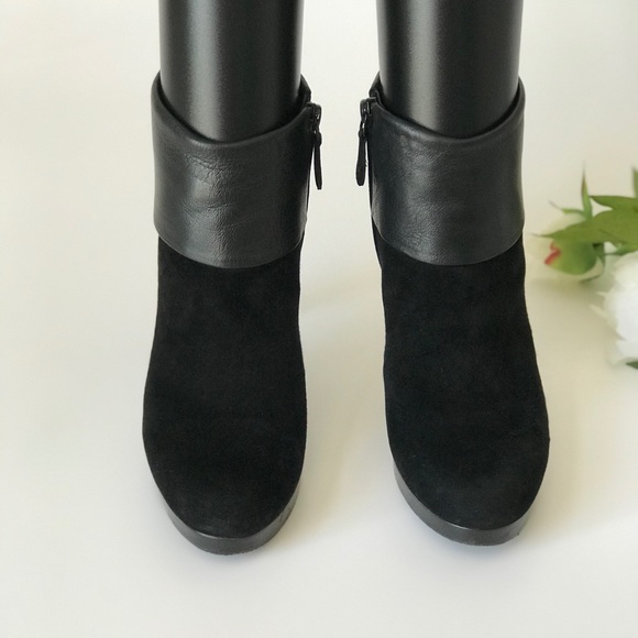 Balenciaga Suede/Leather Ankle Booties Heels - Picture 9 of 16